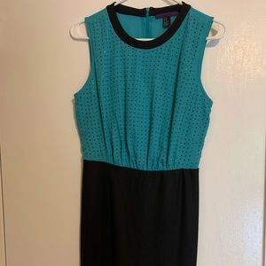 Forever 21 Green and black dress